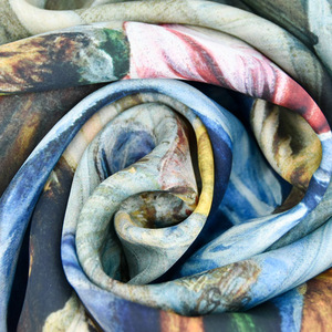 Scialle in Twill <span class=keywords><strong>seta</strong></span> da 10 mamme sciarpe con disegni specificati pittura a olio quadrata con stampa scialle in Twill di <span class=keywords><strong>seta</strong></span> satinata - Product Image 6
