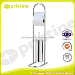 Vente en gros de meubles de rangement pour la maison Support métallique moderne pour la salle de bain pour l'hôtel MIT DIY Home Housewares Brosse de toilette - Product Image 6