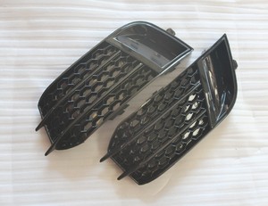 RS1 estilo frente lámpara de niebla máscara parrilla cubierta para <span class=keywords><strong>Audi</strong></span> <span class=keywords><strong>A1</strong></span> 2013-2015 - Product Image 1