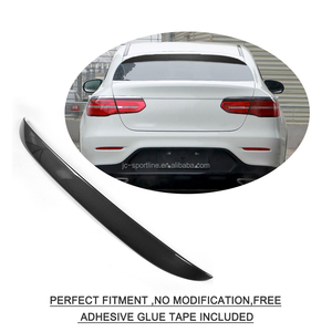 Becquet arrière noir tout neuf en Fiber de carbone, accessoire pour voiture, <span class=keywords><strong>mercedes</strong></span> s Ben z (C253) SUV coupé GLC300 GLC43 AMG 16 — 17 - Product Image 5