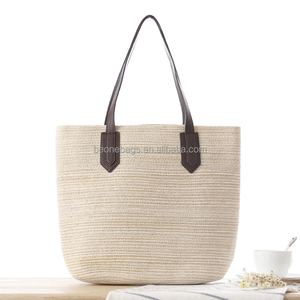 Para mujer Verano <span class=keywords><strong>Mar</strong></span> Playa <span class=keywords><strong>Trenza</strong></span> Tejida Hombro <span class=keywords><strong>Del</strong></span> Totalizador <span class=keywords><strong>Del</strong></span> Bolso de la Paja de la Rota - Product Image 1