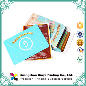 Recyclable Papier Matériel Personnalisé À La Main Bébé <span class=keywords><strong>Étape</strong></span> Cartes - Product Image 3