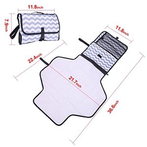 <span class=keywords><strong>Matelas</strong></span> <span class=keywords><strong>à</strong></span> <span class=keywords><strong>langer</strong></span> pour Bébé Nouveau-Né Infantile, Sac <span class=keywords><strong>À</strong></span> <span class=keywords><strong>Langer</strong></span> <span class=keywords><strong>Tapis</strong></span> Pliable et Intégré Dans La Tête coussin Supplémentaire - Product Image 3