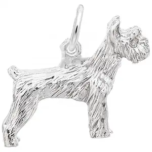 Great Quality Stylish Metal Alloy 3D Design Lovely Pet Dog Charm Animal Pendant For Jewelry Making