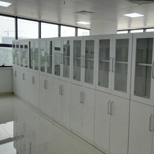 ห้องปฏิบัติการเฟอร์นิเจอร์เหล็กสวิงประตูตัวอย่างการจัดเก็บแผนตู้ - Product Image 5