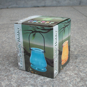 Porte-bougie en verre avec poignée transparente et vaporisateur suspendu, bougie aromathérapeutique colorée, <span class=keywords><strong>bouteille</strong></span> en verre - Product Image 5