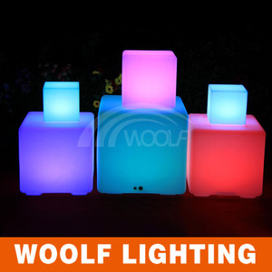 led lumineux de mur en plastique cubes de rangement empilables - Product Image 1