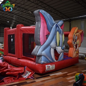 Nuova casa di rimbalzo castello gonfiabile <span class=keywords><strong>Tom</strong></span> e Jerry bouncer gonfiabile per i bambini - Product Image 3