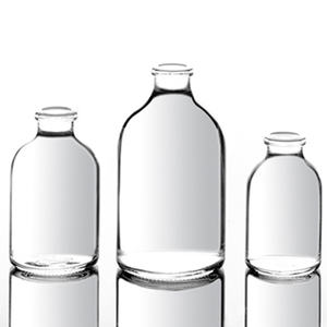 250ml स्पष्ट आसव 32mm खत्म के साथ कांच की बोतलें प्रकार मैं/द्वितीय - Product Image 2