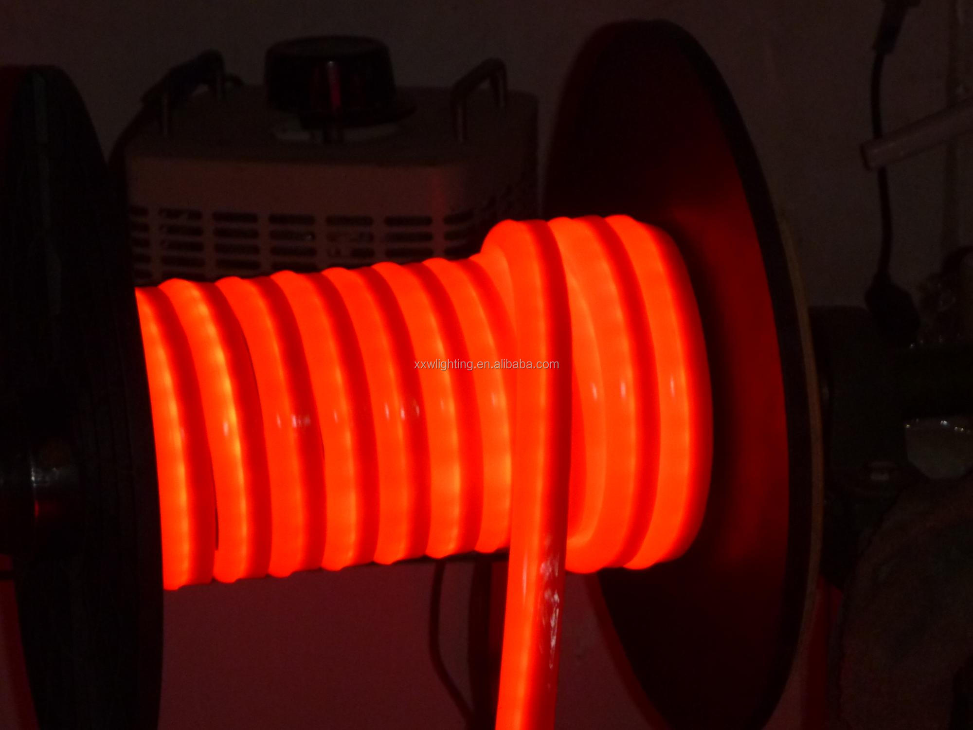 High Bright Flexible LED Neon Rope Light Red Color 220V · image 2