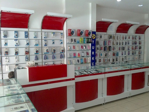 حقيبة هاتف محمول ملحقات الهاتف المحمول عرض جدران عجيزة عرض الحائط رف خشبي - Product Image 4