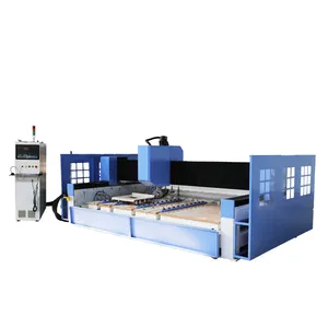 Sẵn Sàng Vận Chuyển!! Xuất Khẩu Sang Ý Granite Đá Cạnh Cắt Cnc Đá Cẩm Thạch Máy Đánh Bóng