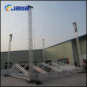 290 x 290mm Spigot Aluminum Design Setup Simple Standard Roof Stage Box Truss For DJ Equipment