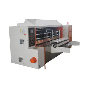 ZH NC Circle Roll mat Roller Rotary Die Cutter Boxmaker for Corrugated Cardboard