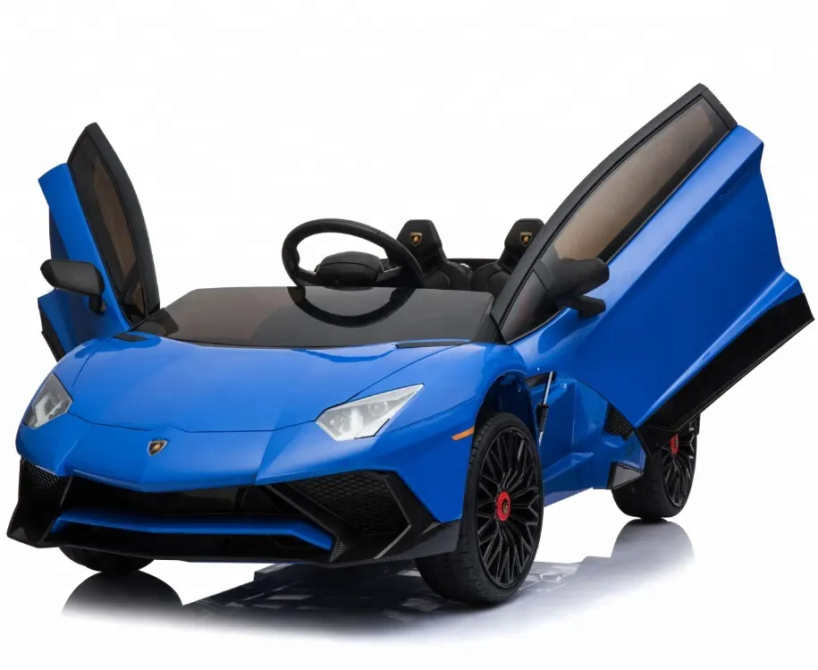 Лицензированный Детский Электрический автомобиль Lamborghini, игрушечный автомобиль на аккумуляторе 12 В для детей