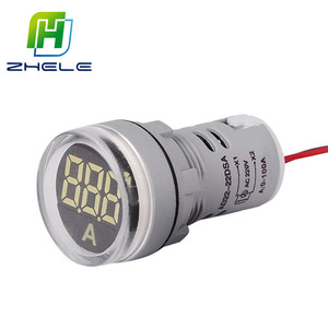 Hot Bán Vòng 22 Mét AC Màu Đơn LED Chỉ Số Kỹ Thuật Số 0-100A Amp Meter - Product Image 4
