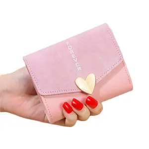 FD2026 韩国风格永远时尚学生钱包可爱的心妇女批发钱包和女士钱包