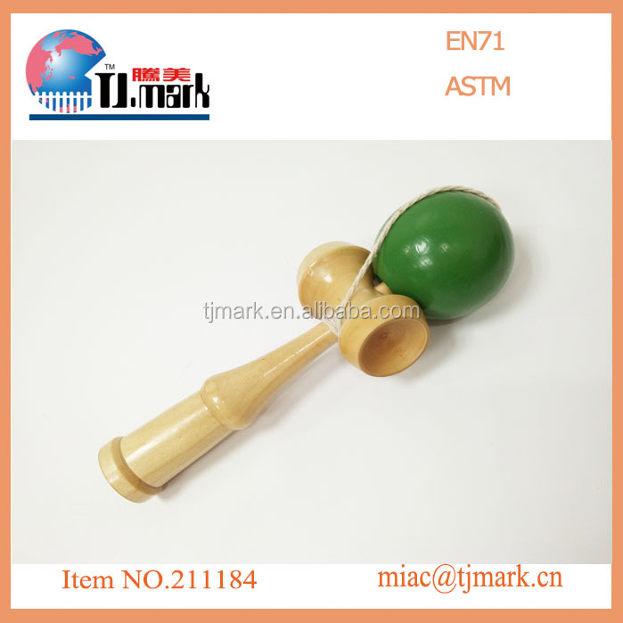Горячая продажа деревянных kendama игрушки, развивающие игрушки кэндама
