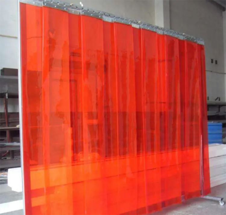 โรงงาน Pvc ผ้าม่าน Pvc Strip Curtain พลาสติก Pvc