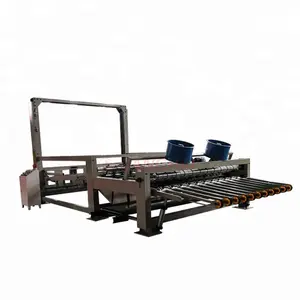 Automatic corrugated carton box vibrator stacker machine