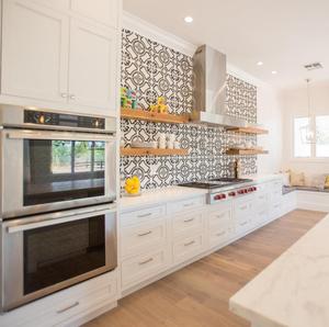 Fabbrica cinese Moderna Semplice Naturale disegno della cucina ready made a buon mercato moderno mobili da cucina - Product Image 5