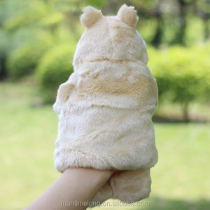 Tê Giác Hình Dạng Đồ Chơi Sang Trọng Tay Con Rối Vật Con Rối Ngón Tay Búp Bê Đồ Chơi Sang Trọng - Product Image 2