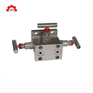 Hot Sold 2022 new style SS 316 6000 PSI H type 3 valve manifold