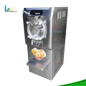 Commercial LCD Display Hard Ice Cream Serve Maker Machine
