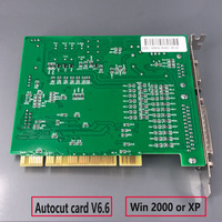 Sistema de Control por Tarjeta AUTOCUT V6.6 para Máquinas de Corte por Hilo EDM, Compatible con Windows 2000/XP, para Máquinas CNC EDM de Velocidad Media, en Inglés y Chino