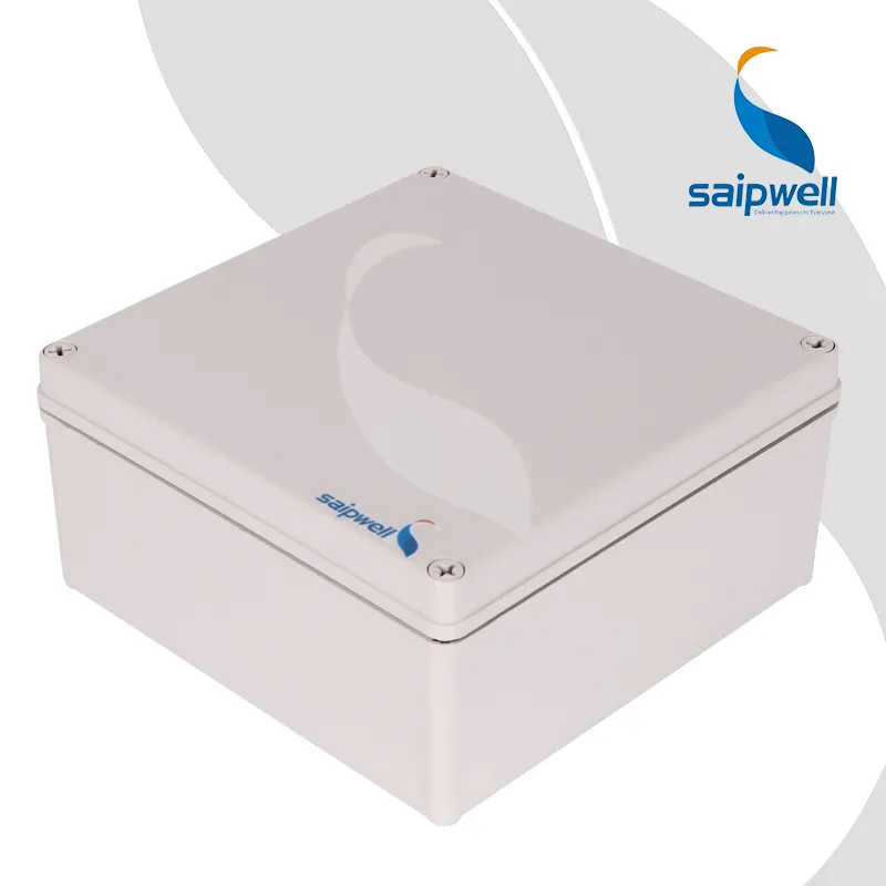 Saip Saipwell DS-AG-2020-S 200*200*95mm Saip Saipwell IP65 פלסטיק ABS/PC/PVC/SMC עמיד למים אלקטרוני פרויקט מארז מקרה