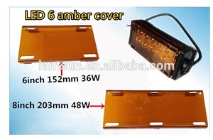 Off road atv 10" 36w de color ámbar led barra de luz atv 4x4 polaris jeep todo terreno marina del tractor camión raptor - Product Image 1