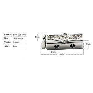 B eadsnice ID30462แท้925ไมโครปูพลอยประสาน18x6x4มิลลิเมตรหลุม2มิลลิเมตรตามPCเครื่องประดับตะขอเงิน