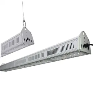 5 Jaar Garantie Smd 3030 Lumi Leds Chips Lichten Indoor Magazijn Industria Lamp 200W Dimbare Lineaire Led High Bay licht 3500K