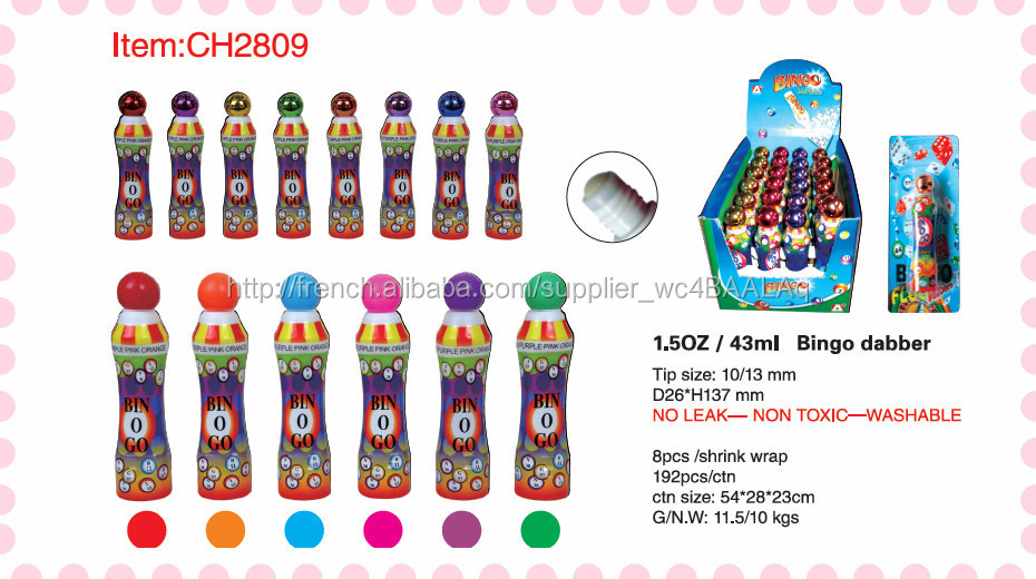CH-2809 Plus récent 2015 marqueur de bingo, marqueur de jeu!