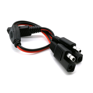 OEM 12V AC /DC Adapter SAEコネクタ18AWG 2 Core Round Cable Trailer Wiring Harness - Product Image 6