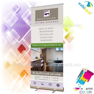 Promozionale roll up banner/alluminio roll up stand/retrattile basamento della bandiera - Product Image 6