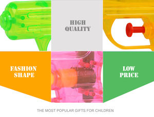 ของเล่นชายหาดสุดฮิต 6 ชิ้น ปืนฉีดน้ำพลาสติกราคาถูก ขายดี - Product Image 3