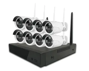 8ch Wifi Nvr Camera Kit Draadloze Beveiliging Bullet Camera System Set 1080 P Juan Oplossing