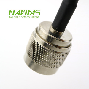 Cable de Ensamblaje Electrónico Personalizado Navitas OEM RG58A/U con Conector Macho RP-TNC para Aplicaciones Coaxiales Modelo A-1132-3 RoHS - Product Image 4