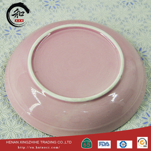 Muestra disponible, al por mayor precio de fábrica, platos de cena de porcelana blanca dividida <span class=keywords><strong>rosa</strong></span> - Product Image 6