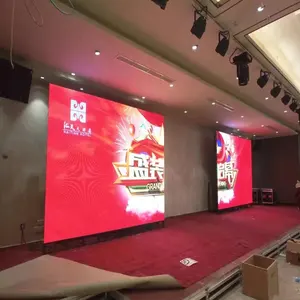 Audio Visual Para Eventos Pantallas LED Panel Interior Indoor full color HD backdrop stage P3.91 P4.81 rental led screen