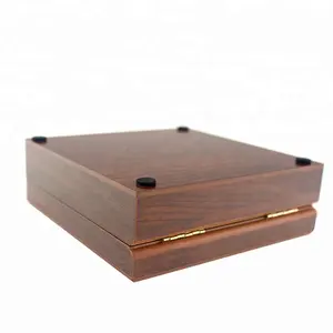 High End Exquisite Carving Gift MDF Wooden Box With Iron Lock