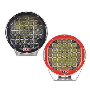 Promozione all'ingrosso angel eye led work light 7 pollici 185w led head light per accessori jeep led headlight