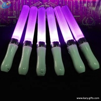 Bâton lumineux LED avec Logo personnalisé pour fête de mariage, vente en gros
