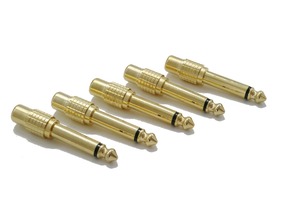 หัวแจ็ค <span class=keywords><strong>TRS</strong></span> โมโนสีทองคุณภาพสูง <span class=keywords><strong>6.3</strong></span> มม. ยี่ห้อ Rohs CE Jinsanhu ขายส่ง - Product Image 3