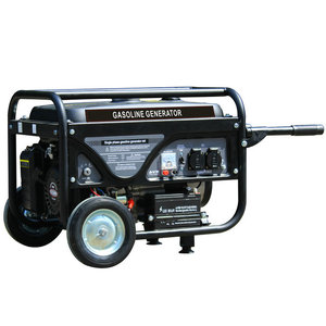 2.5kw अधिकतम <span class=keywords><strong>2.8kw</strong></span> 2800 एकल चरण 7HP बिजली के शुरू के साथ पहियों के साथ OEM बैटरी बैटरी के बिना गैसोलीन जनरेटर - Product Image 4