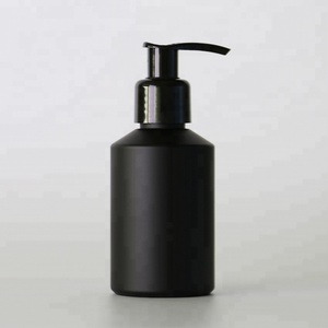 Cosmetic Packaging 120ml Plastic Shampoo Bottle PET Frosted Bottle