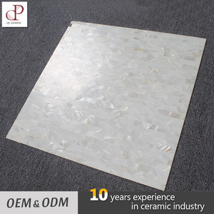 Metro ladrillo Madre de la perla mosaico blanco puro azulejos de mosaico de la cáscara de agua dulce - Product Image 3