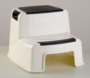 Enfant PP anti-dérapant salle de bain meubles de maison en plastique 2 étape bébé chaise de bain enfants tabouret - Product Image 4