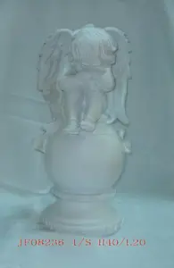 Hotsale Cupido Resina Fatti A Mano A Pelo Cherubino Angelo Statua